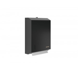 Paper towel dispenser large size 304 stainless steel matt black